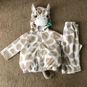 Carter’s baby giraffe Halloween costume
